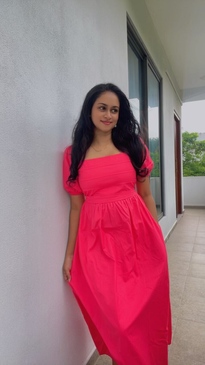 Hot Pink Maxi Dress